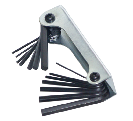 14PC Folding Hex Key Wrench
